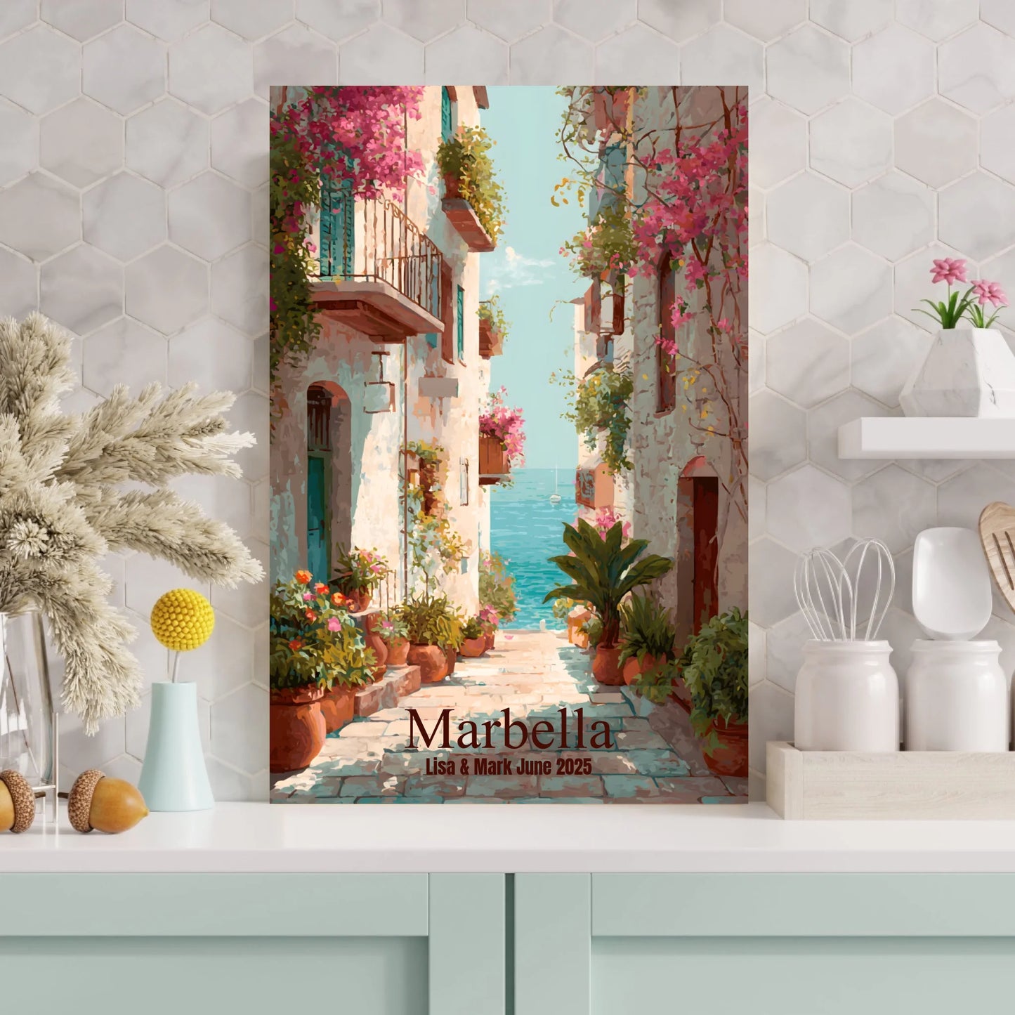 White and Cream Minimalist Photo Frame Mockup Instagram Post (3000 x 3000 px)