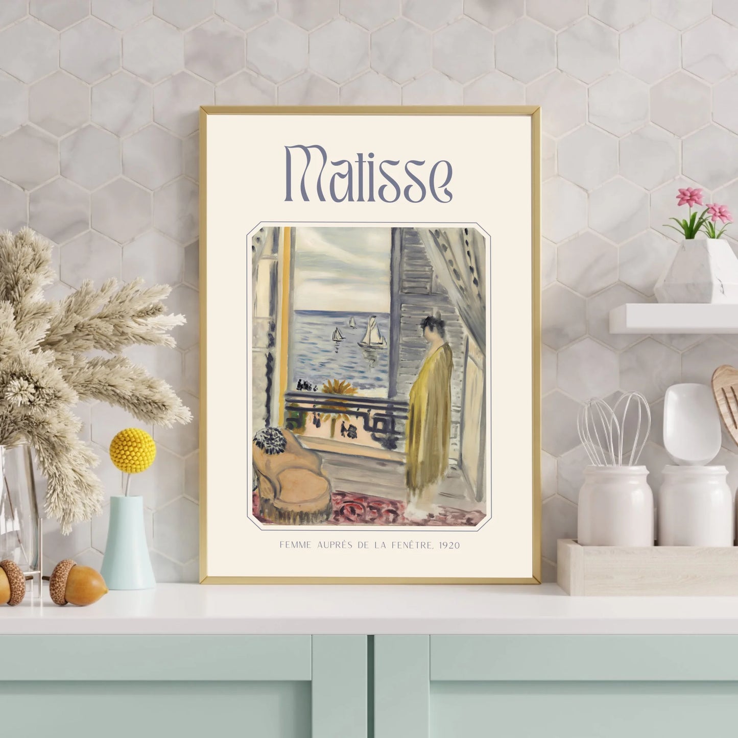 White and Cream Minimalist Photo Frame Mockup Instagram Post (3000 x 3000 px)