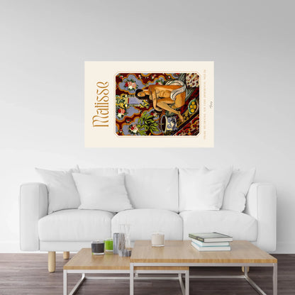 Decorative Figure, Nude 1925, Henri Matisse, Wall Art Poster and Canvas, Print Bright Interior