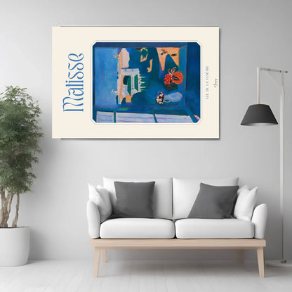 Window in Tangier 1912, Henri Matisse, Wall Art Poster and Canvas, Print Bright Interior