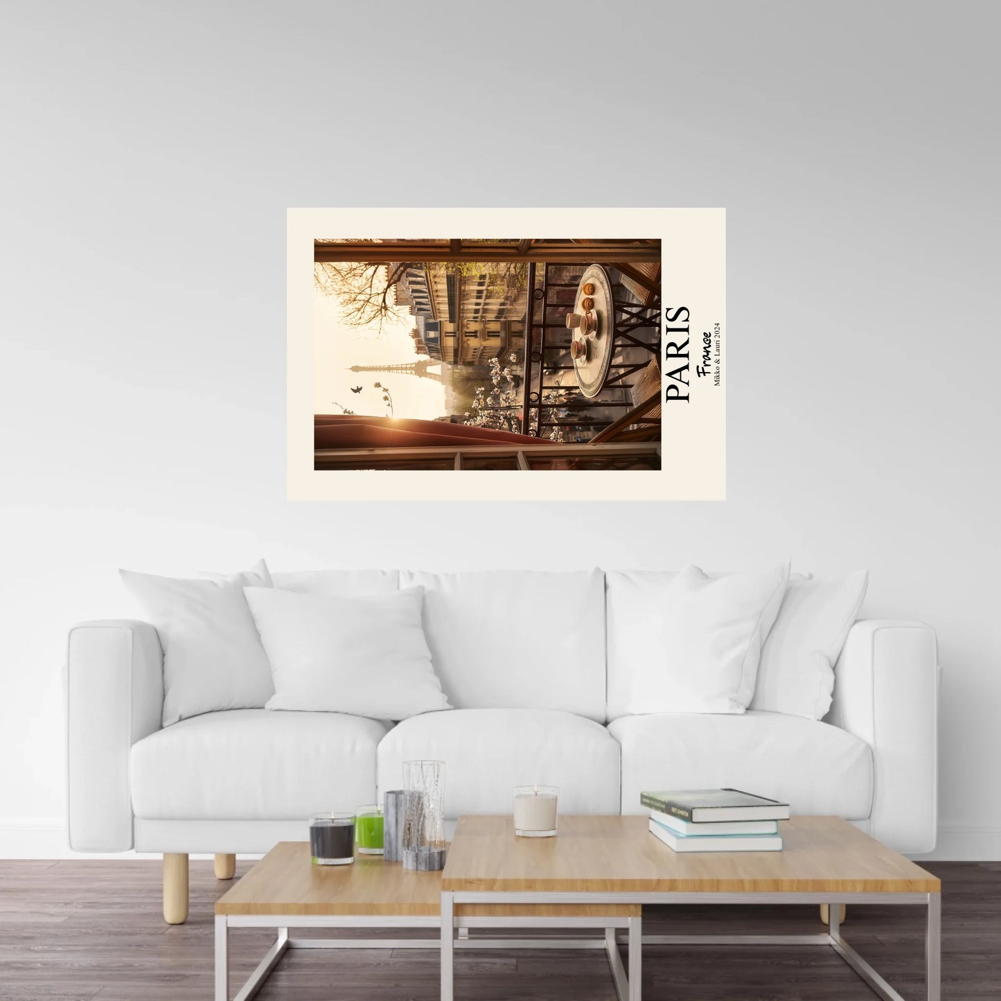 Paris city print, Paris travel poster, France travel gift, France canvas, Paris gift, Wall Art Canvas, Print Bright Interior