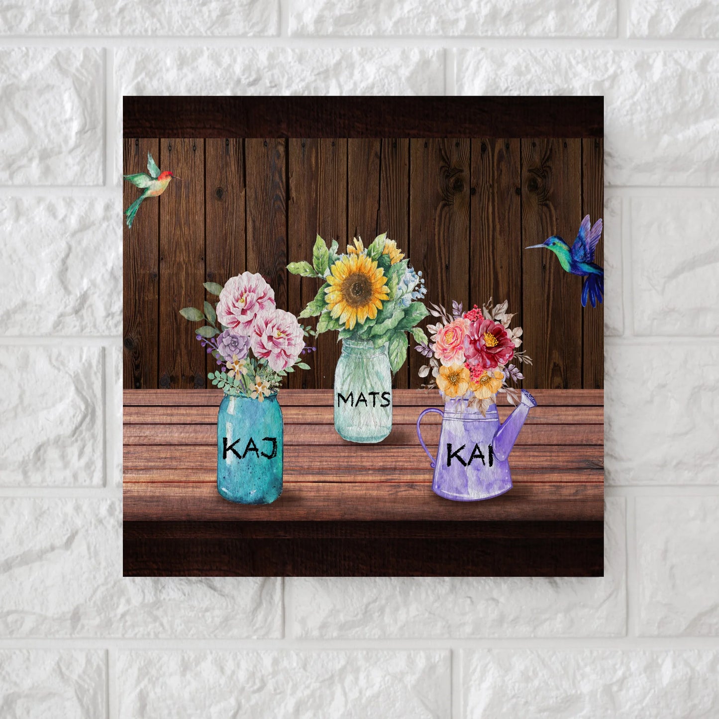 Mommys pots square canvas