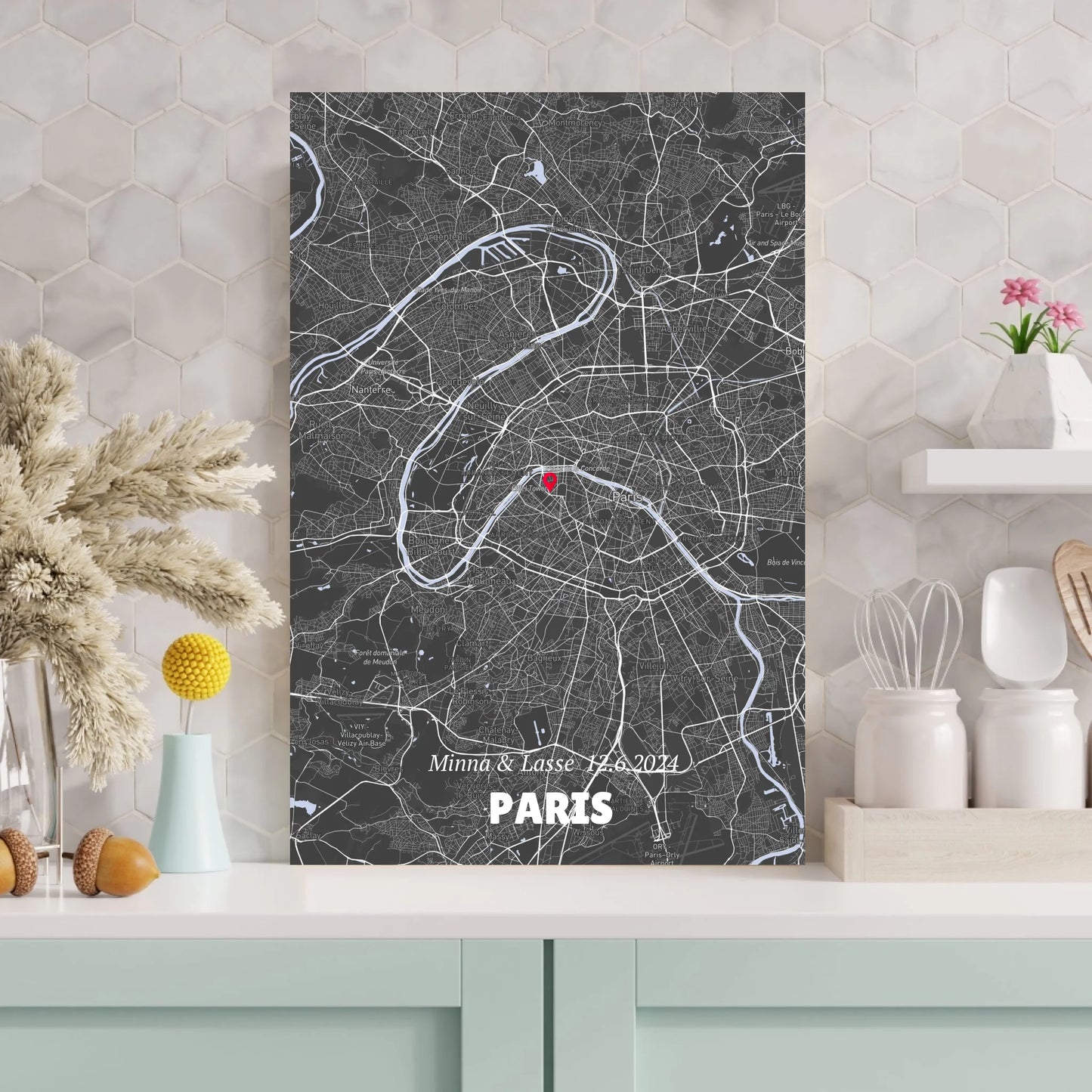 White and Cream Minimalist Photo Frame Mockup Instagram Post (3000 x 3000 px)