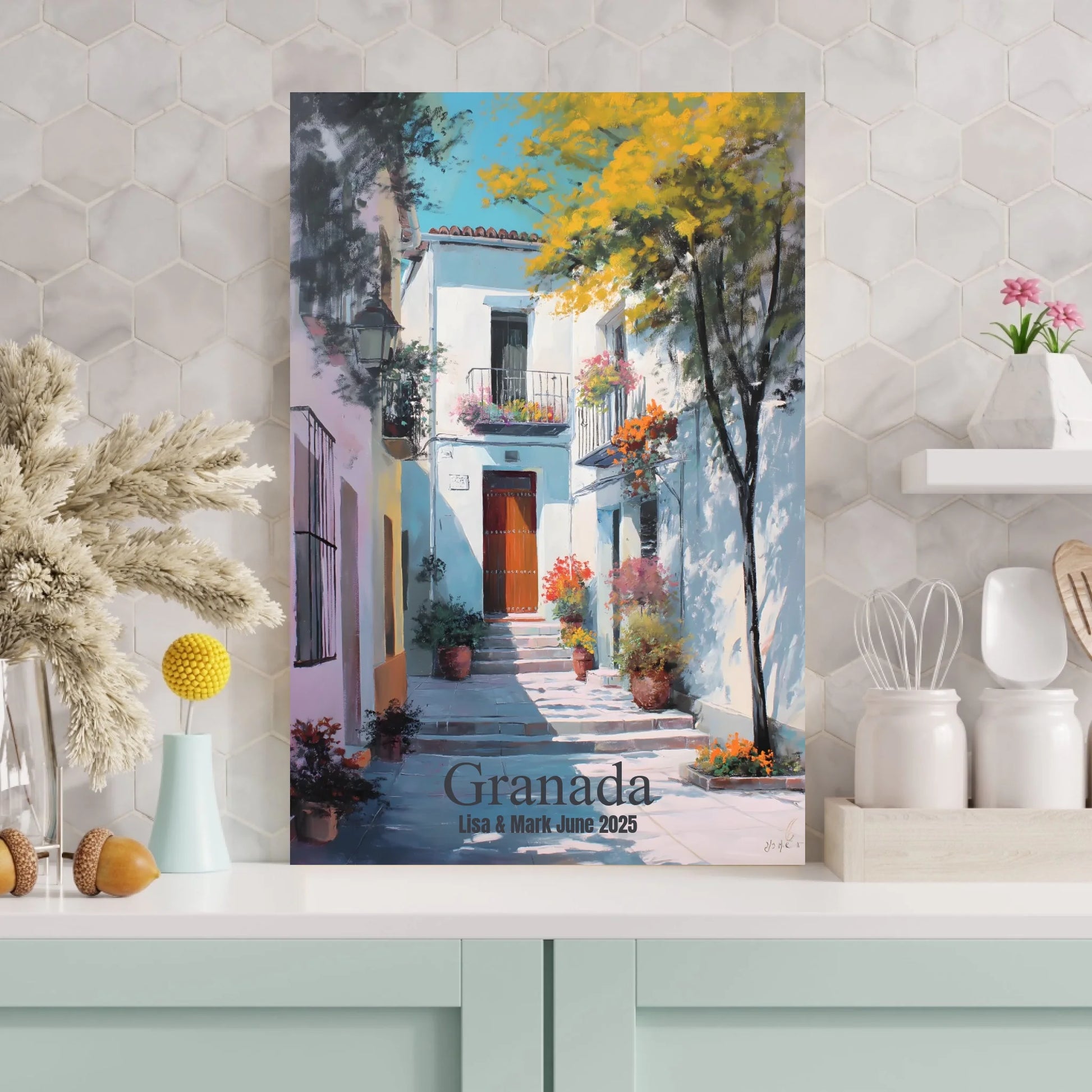 White and Cream Minimalist Photo Frame Mockup Instagram Post (3000 x 3000 px)