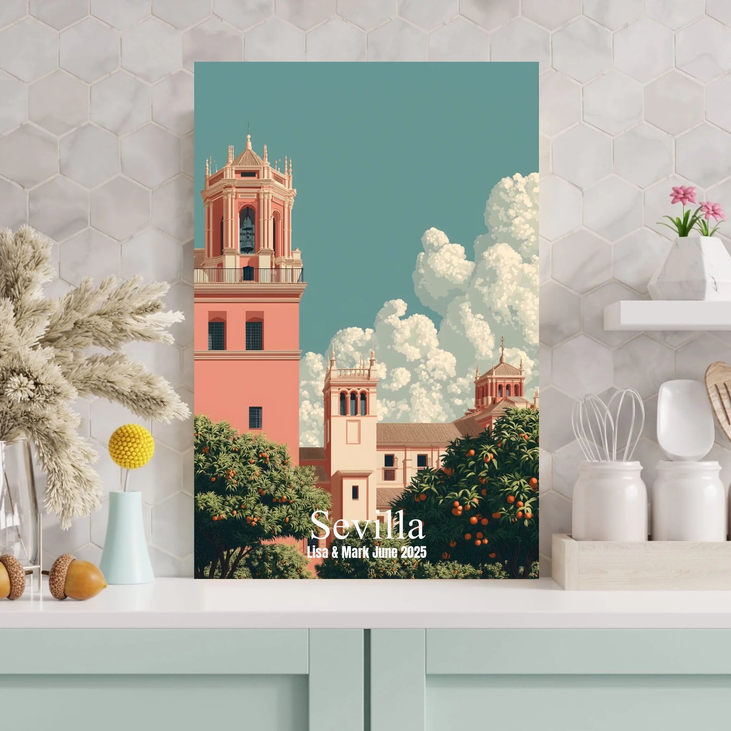 White and Cream Minimalist Photo Frame Mockup Instagram Post (3000 x 3000 px)