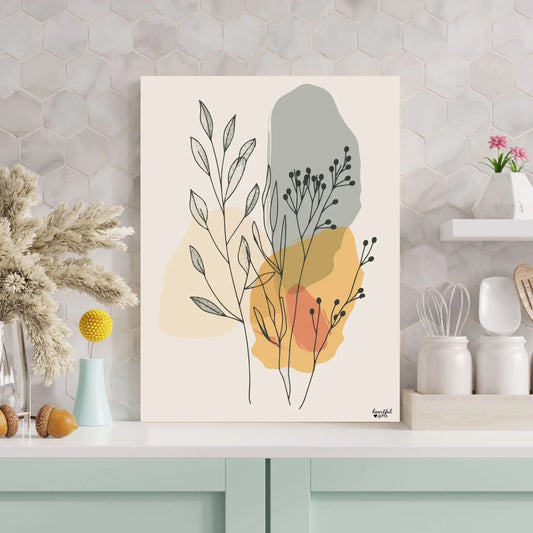 White and Cream Minimalist Photo Frame Mockup Instagram Post (3000 x 3000 px)